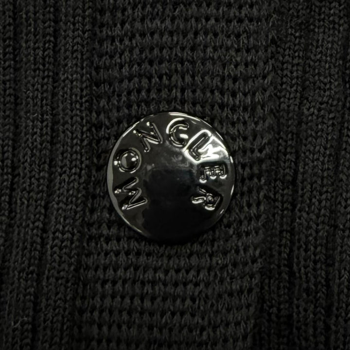Excellent MONCLER GENIUS 4 cardigan black wool Women M K24039B00003