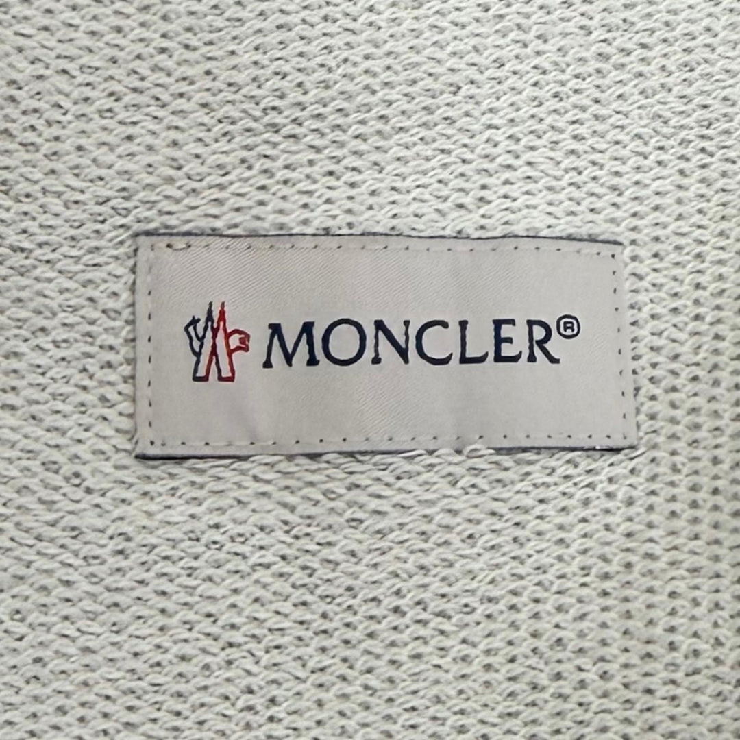Excellent MONCLER Pants Sweatshirt with leather logo patch XS J10938H00011