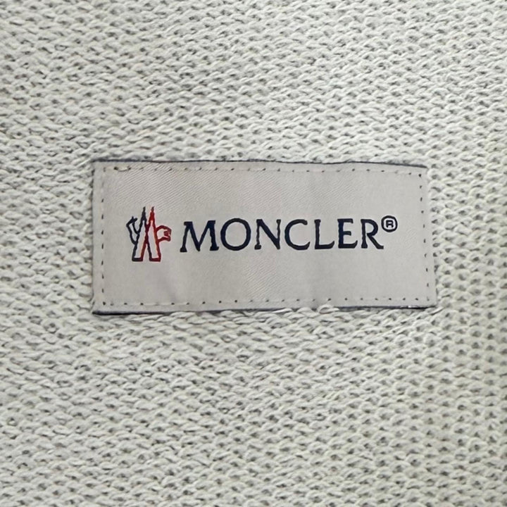Excellent MONCLER Pants Sweatshirt with leather logo patch XS J10938H00011