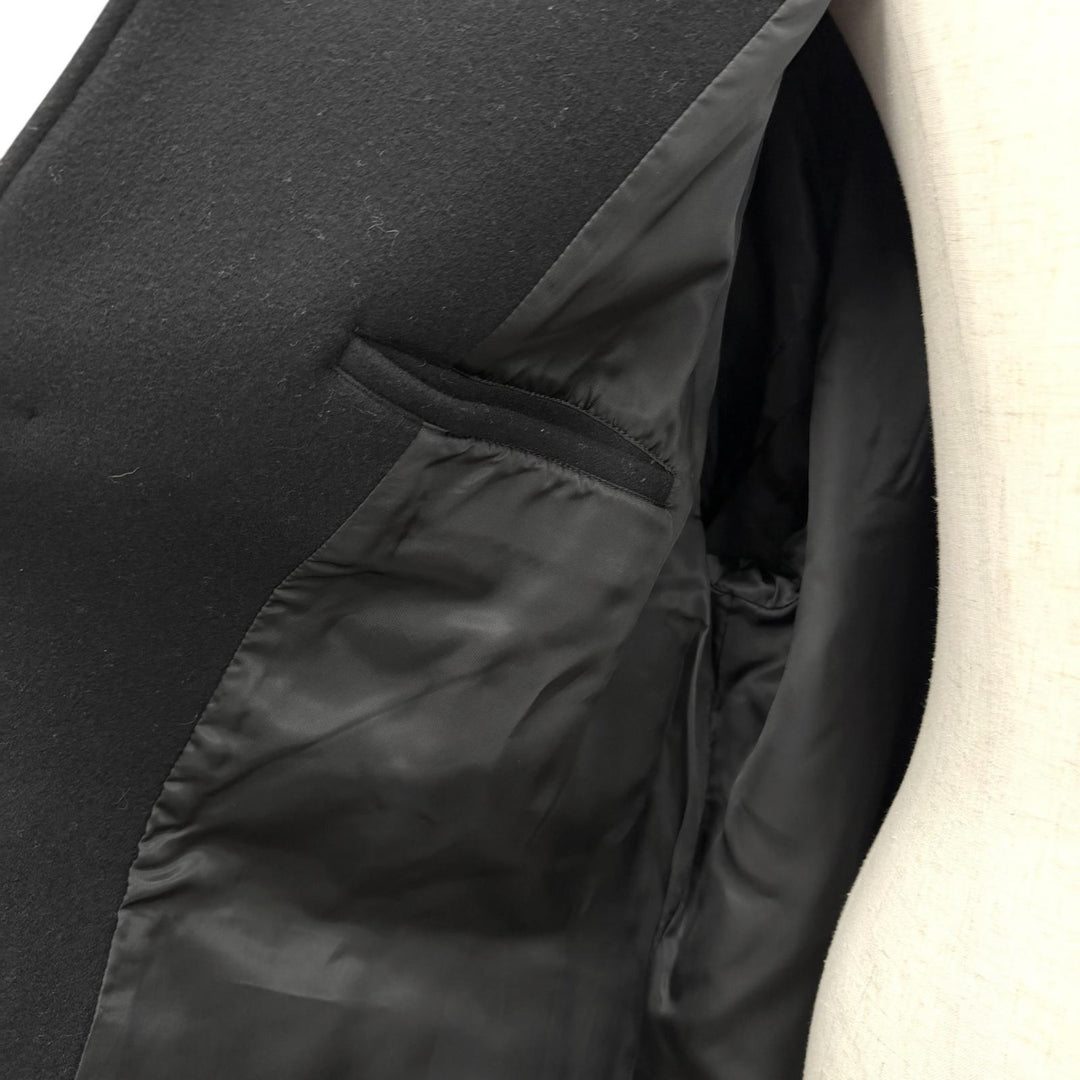 Excellent ssstein coat ST.172 OVER SLEEVE STAND COLLAR COAT Fleece-lined collar