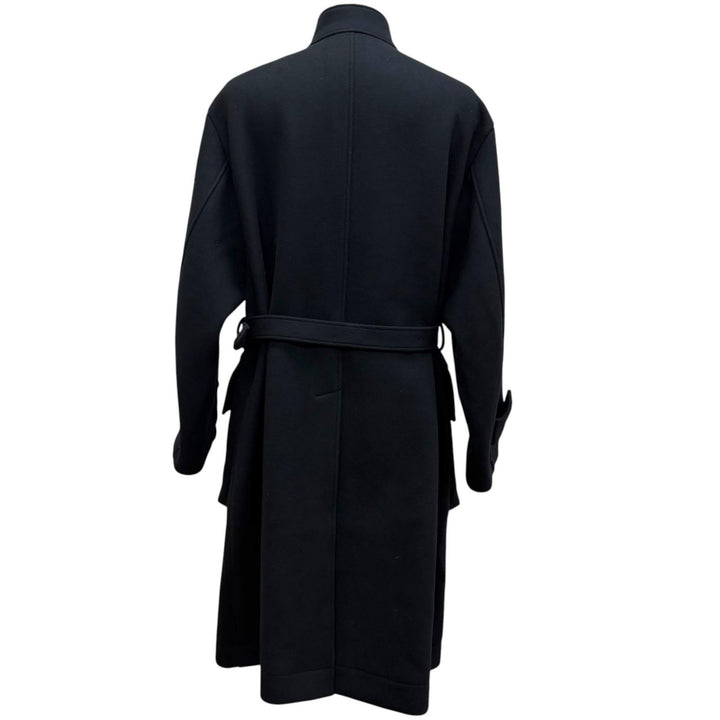 Excellent ssstein coat ST.172 OVER SLEEVE STAND COLLAR COAT Fleece-lined collar