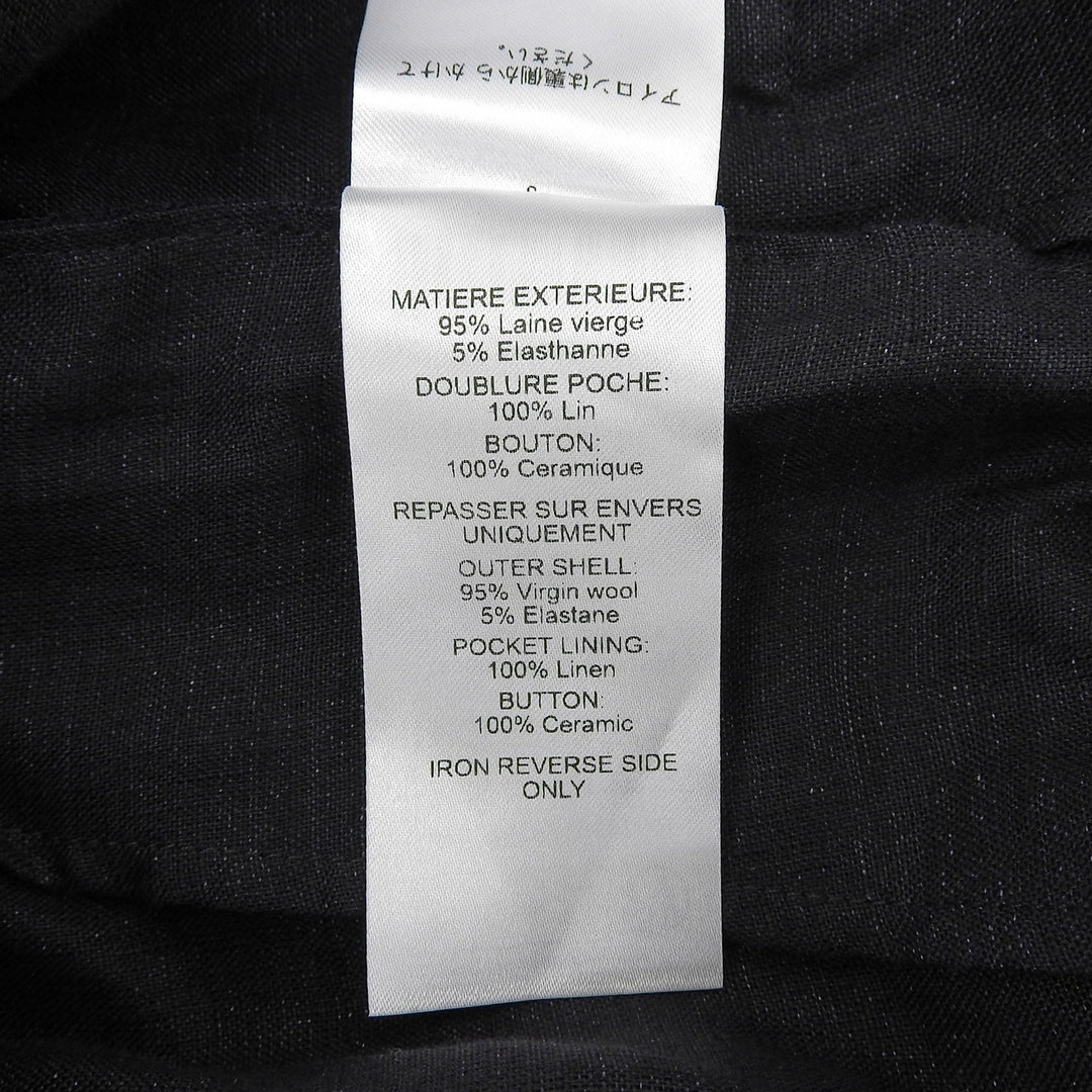 Excellent Chloe Pants Center-creased wide-leg slacks Navy Women 38 CHC22SPAU6