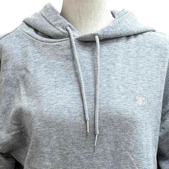 Excellent CELINE hoodie Loose fit, with Triomphe embroidery. cotton S 2Y377450I