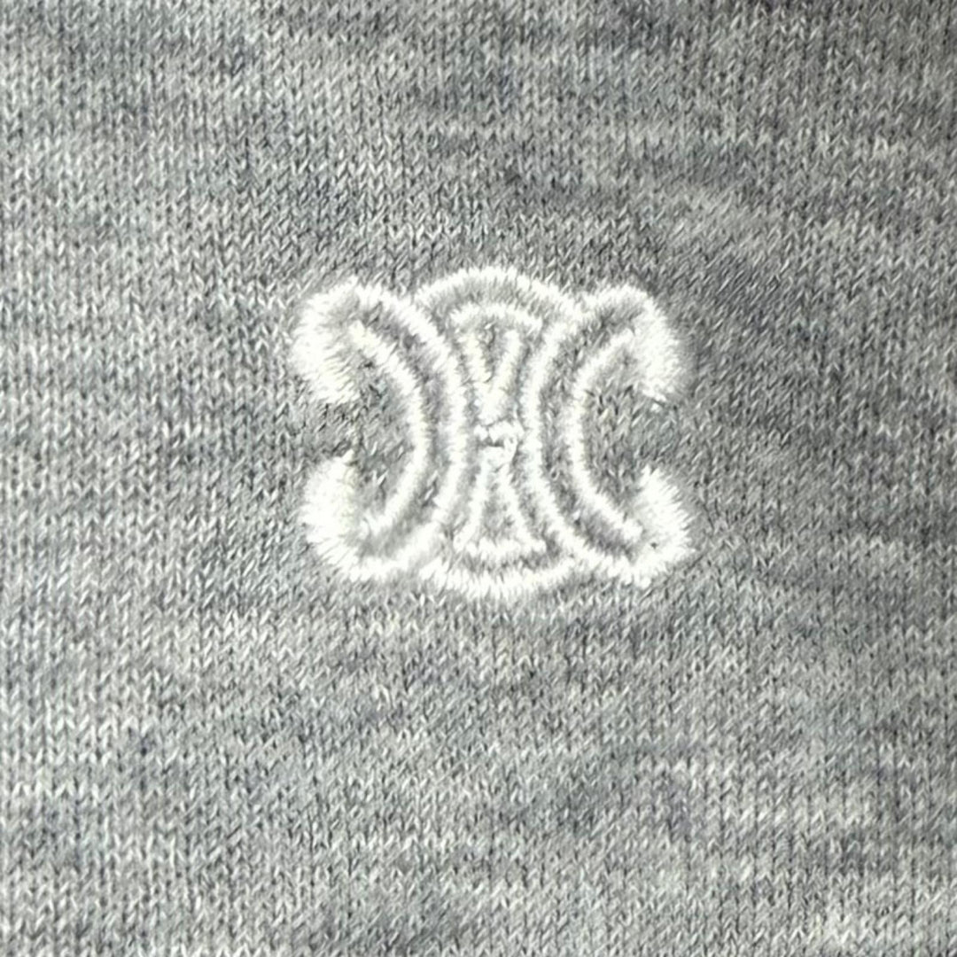 Excellent CELINE hoodie Loose fit, with Triomphe embroidery. cotton S 2Y377450I