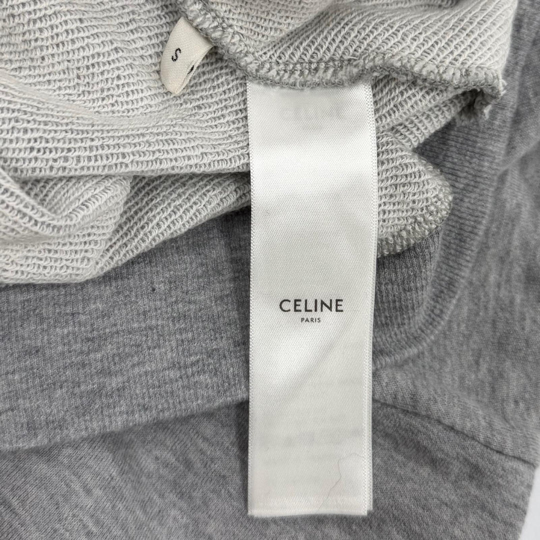 Excellent CELINE hoodie Loose fit, with Triomphe embroidery. cotton S 2Y377450I