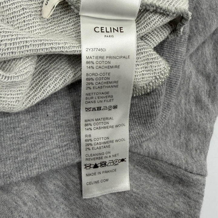 Excellent CELINE hoodie Loose fit, with Triomphe embroidery. cotton S 2Y377450I