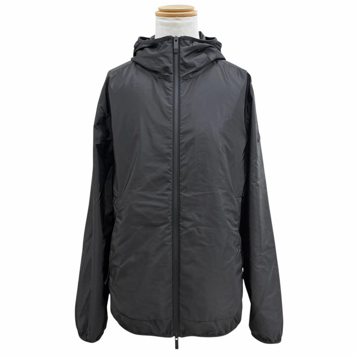 Great MONCLER hoodie GRANIER black Nylon mens 4 K10911A00105