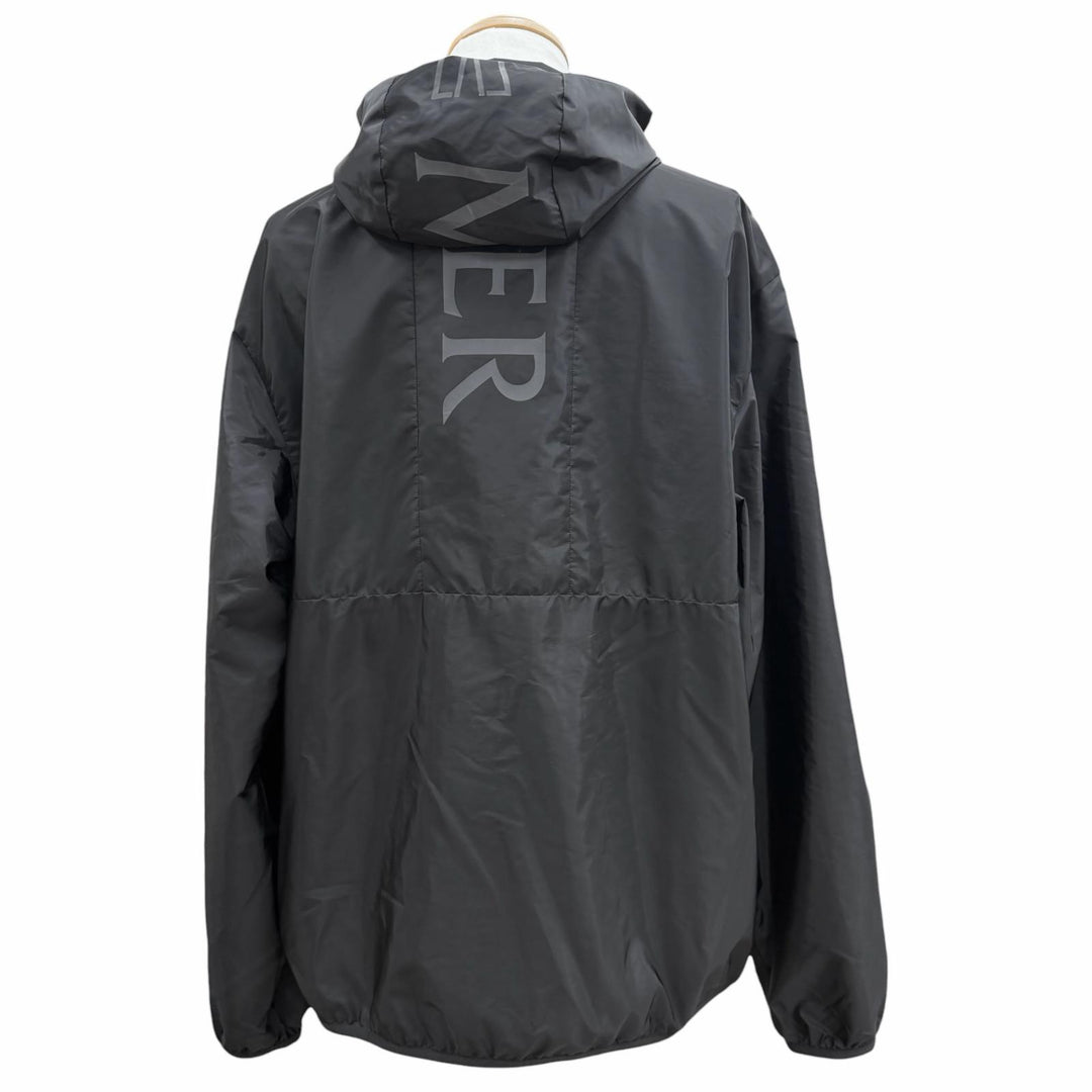 Great MONCLER hoodie GRANIER black Nylon mens 4 K10911A00105
