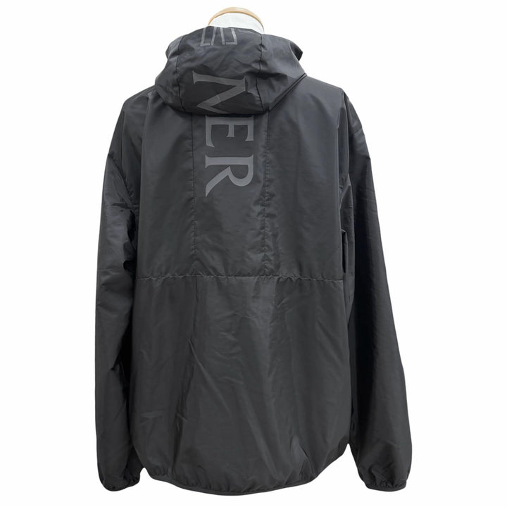 Great MONCLER hoodie GRANIER black Nylon mens 4 K10911A00105