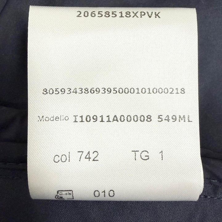 Great MONCLER Blouson ATRIA GIUBBOTTO Logo patch mountain hoodie Navy