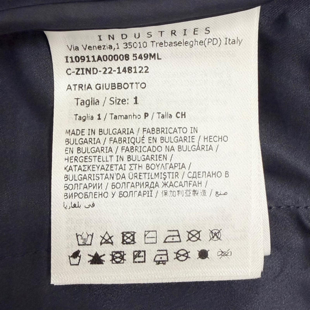 Great MONCLER Blouson ATRIA GIUBBOTTO Logo patch mountain hoodie Navy