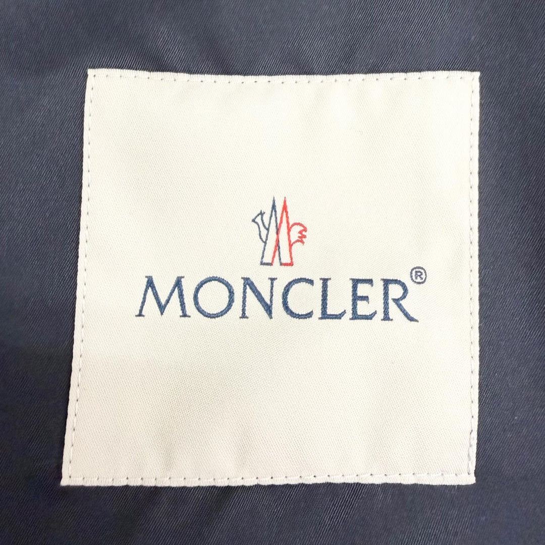 Great MONCLER Blouson ATRIA GIUBBOTTO Logo patch mountain hoodie Navy