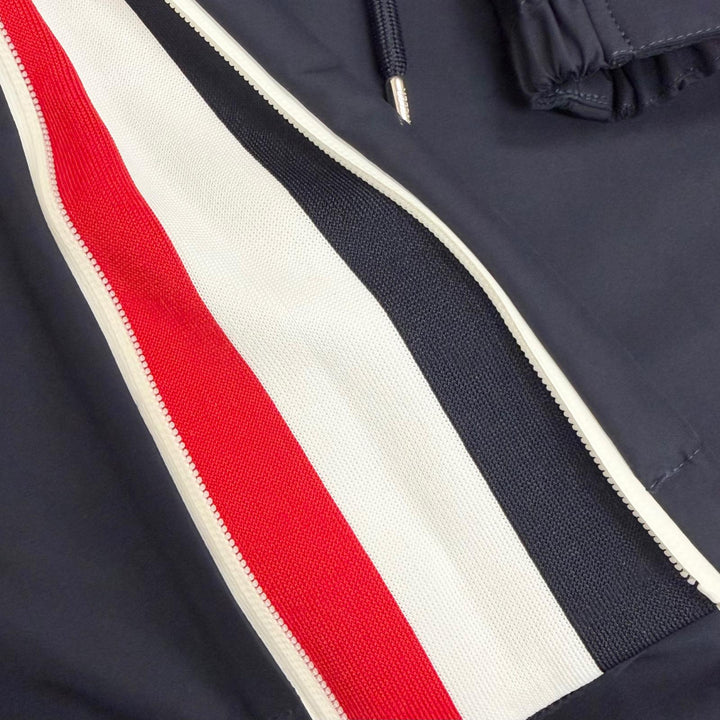 Great MONCLER Blouson ATRIA GIUBBOTTO Logo patch mountain hoodie Navy