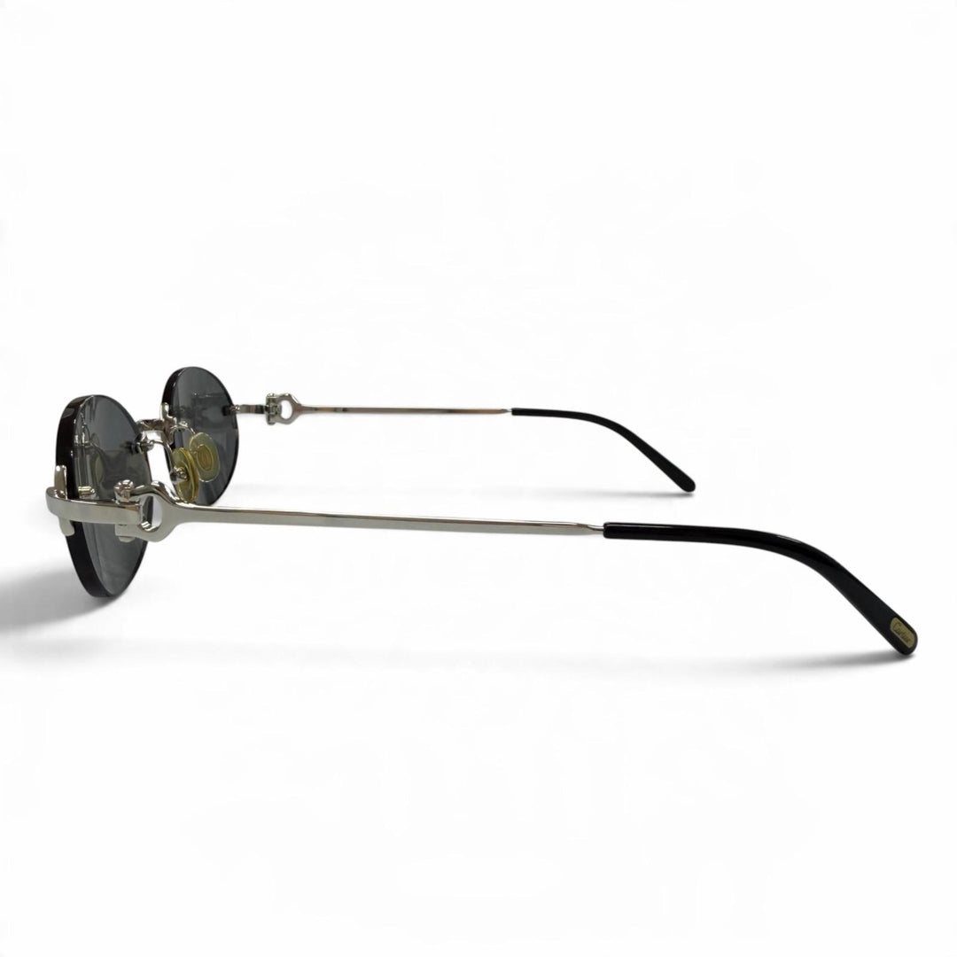 Great Cartier sunglasses Rimless Eyewear Silver mens
