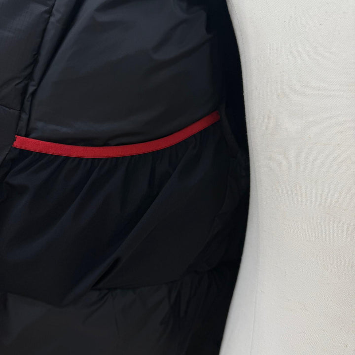 Great THE NORTH FACE Down jacket HIM DOWN PARKA black Nylon mens XS ND92031