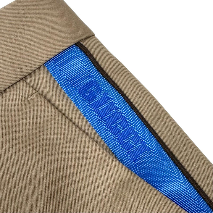 Pristine GUCCI Pants sideline chinos beige cotton mens 46 863418