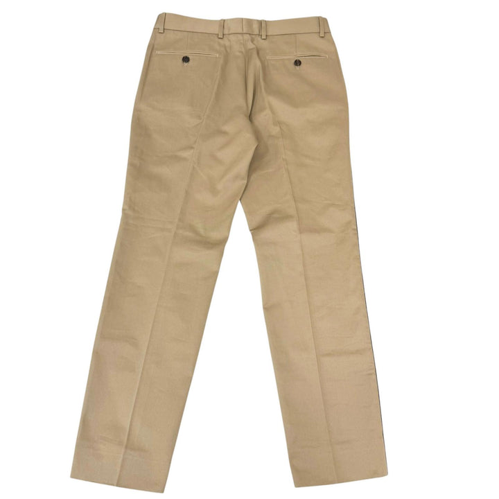 Pristine GUCCI Pants sideline chinos beige cotton mens 46 863418