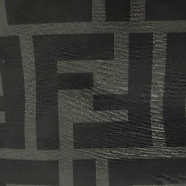 Excellent FENDI Shorts FF logo swim shorts gray polyester mens 50 FXB077