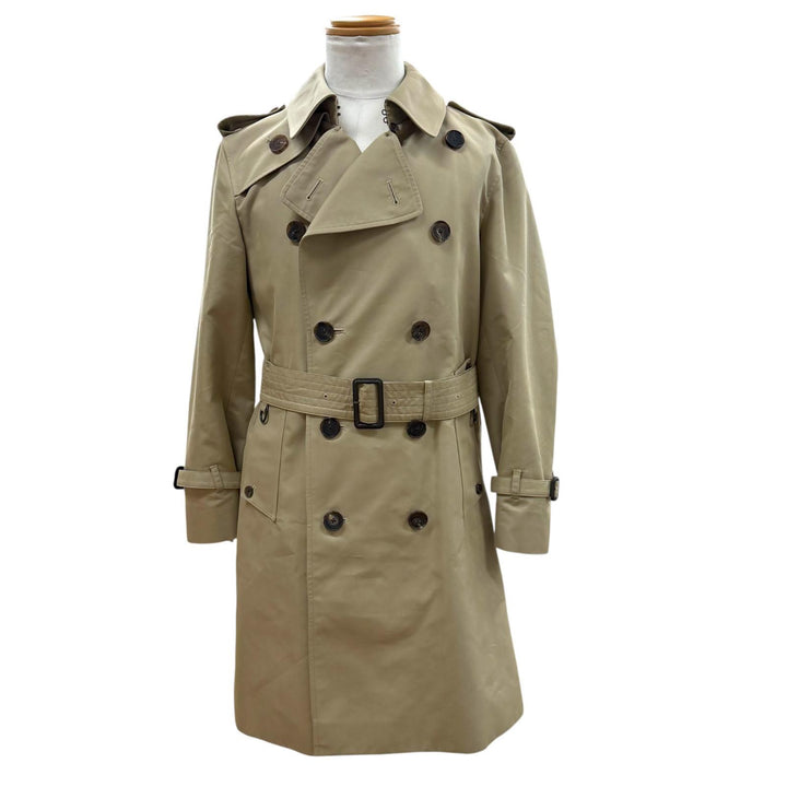 Excellent Aquascutum trench coat beige cotton mens 36 2227451201-82