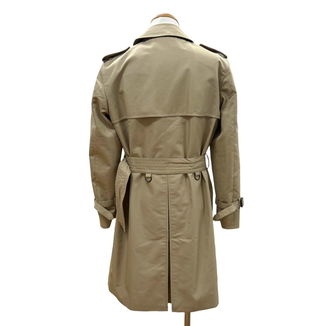 Excellent Aquascutum trench coat beige cotton mens 36 2227451201-82