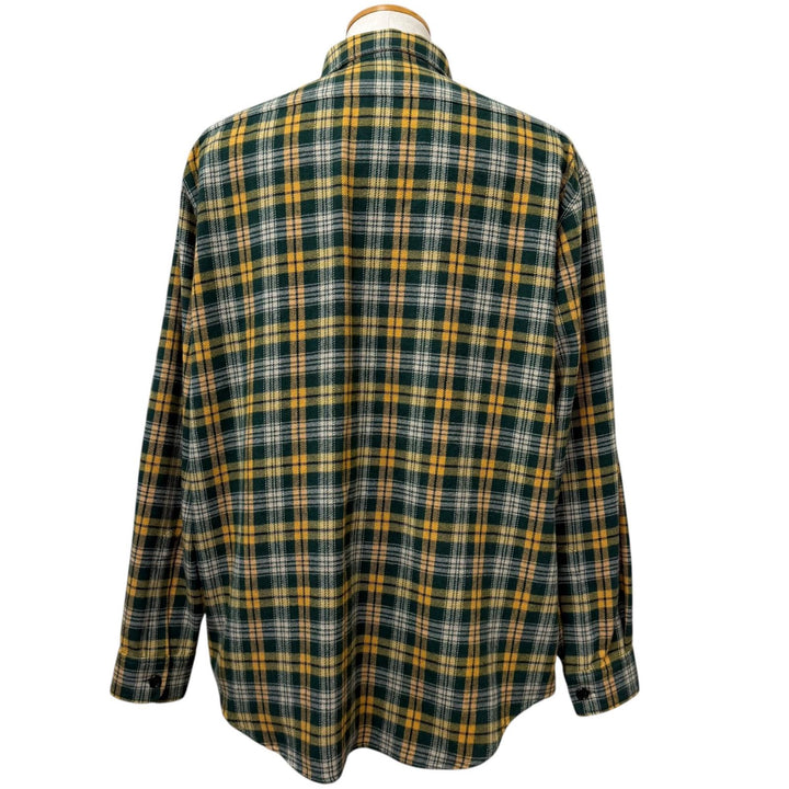 Pristine CELINE Long sleeve shirt Check Pattern Loose Lumberjack