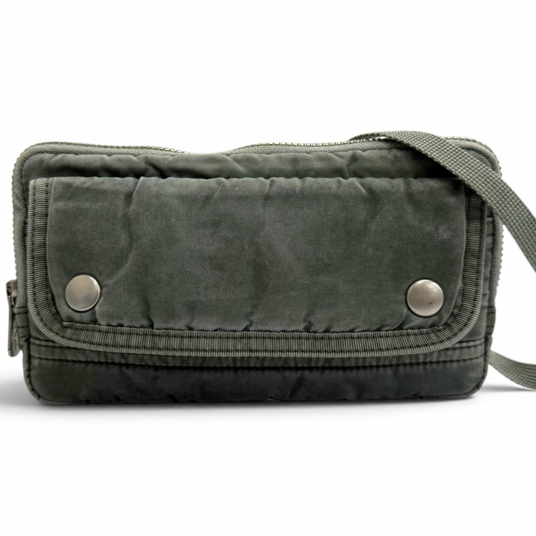 Great PORTER CLASSIC Shoulder Bag SUPER NYLON WALLET POUCH