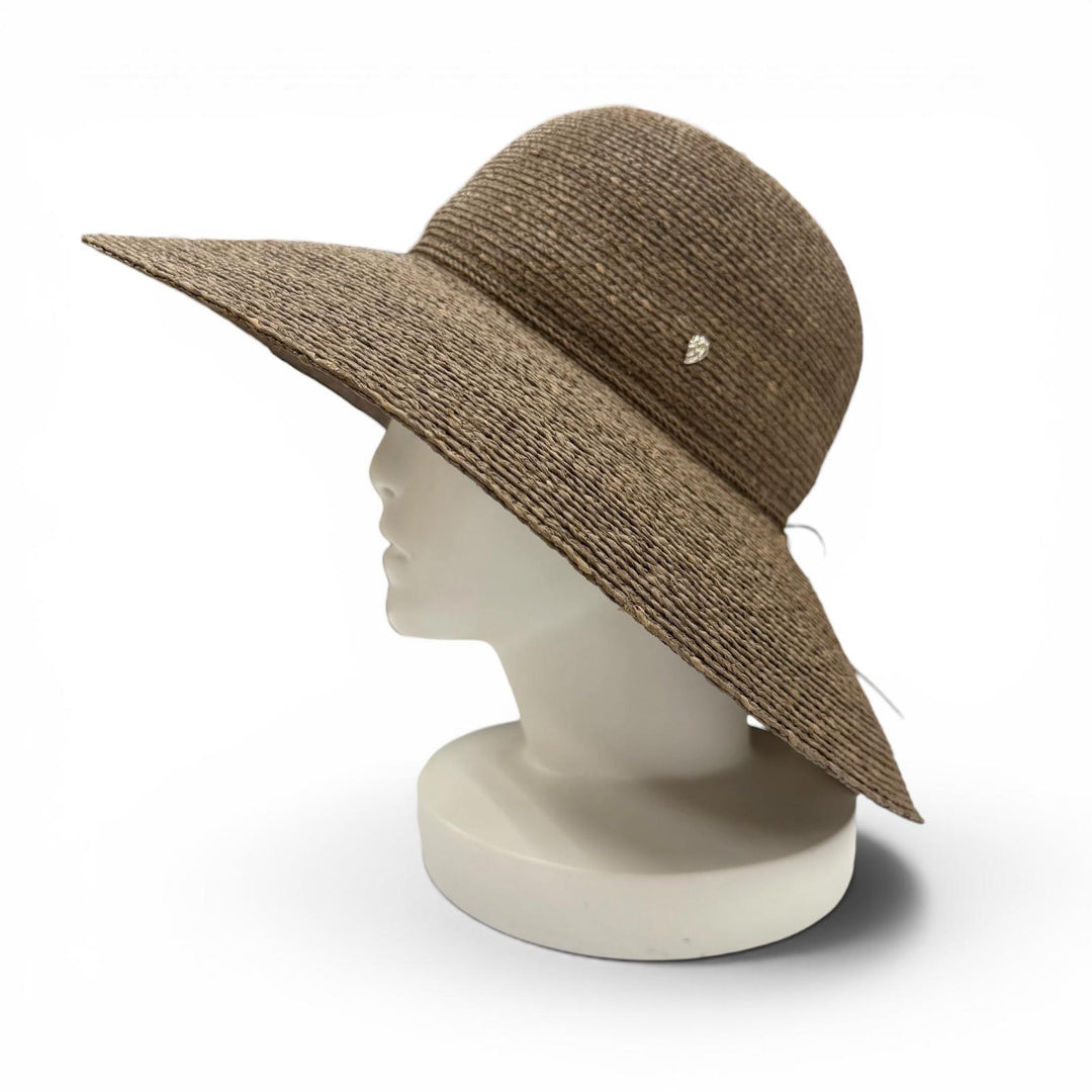 Pristine HELEN KAMINSKI hat Two-piece set Brown Raffia Women