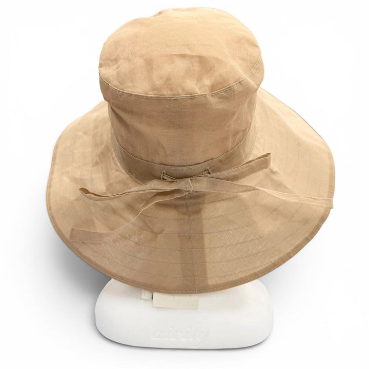 Pristine HELEN KAMINSKI hat Two-piece set Brown Raffia Women