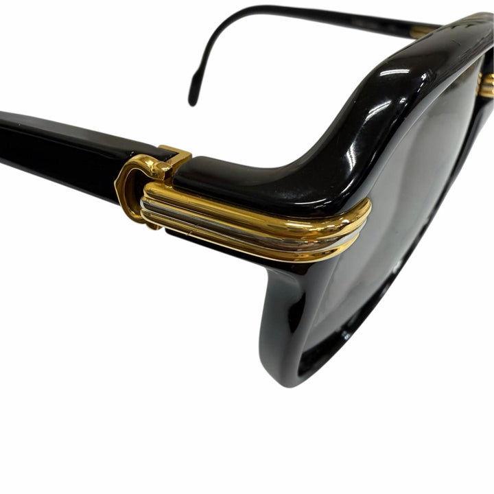 Very Good Cartier sunglasses 140 90s Trinity Teardrop black