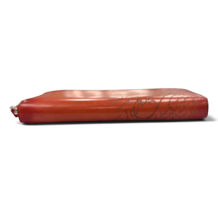 Excellent BERLUTI Purse Itauba Gradient Orange leather mens