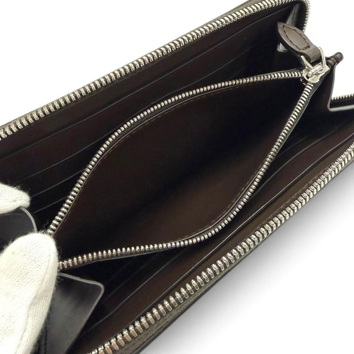 Excellent BERLUTI Purse Itauba Gradient Orange leather mens