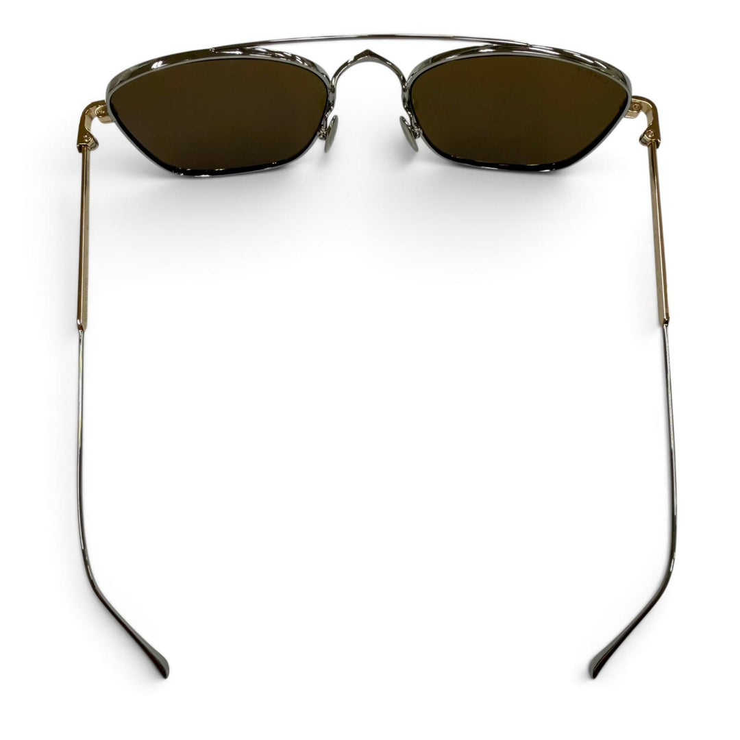 Excellent Cartier sunglasses Two-Bridge Eyewear Silver mens CT0163S
