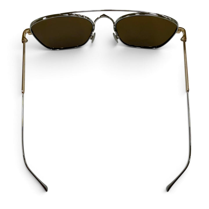 Excellent Cartier sunglasses Two-Bridge Eyewear Silver mens CT0163S