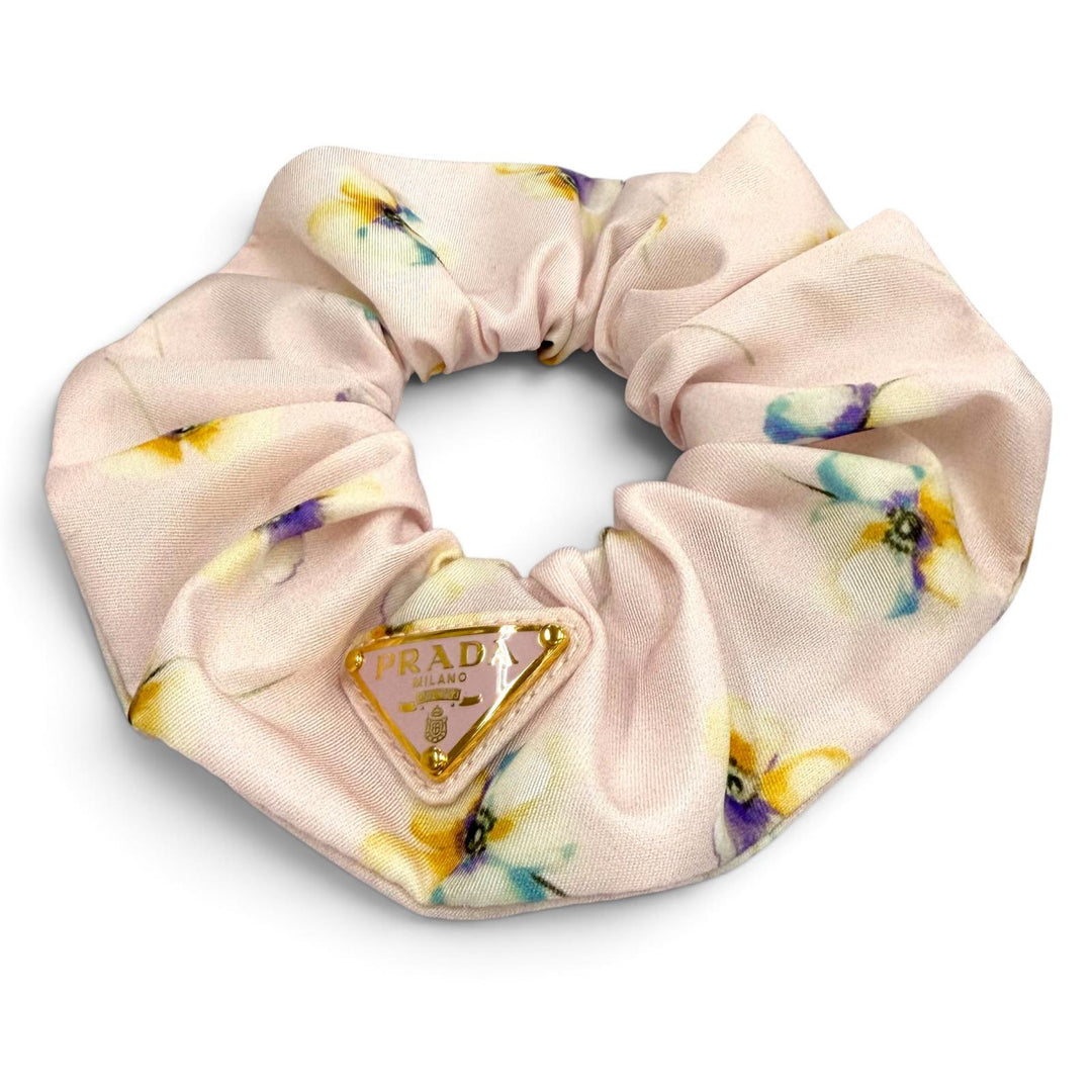Pristine PRADA Shush Re Nylon Scrunchie pink recycled polyamide Women 1IF015