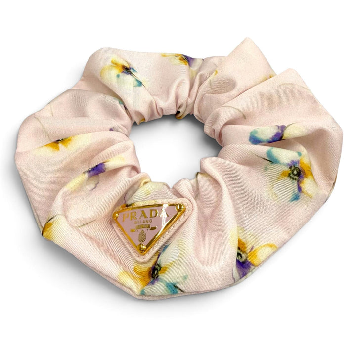 Pristine PRADA Shush Re Nylon Scrunchie pink recycled polyamide Women 1IF015
