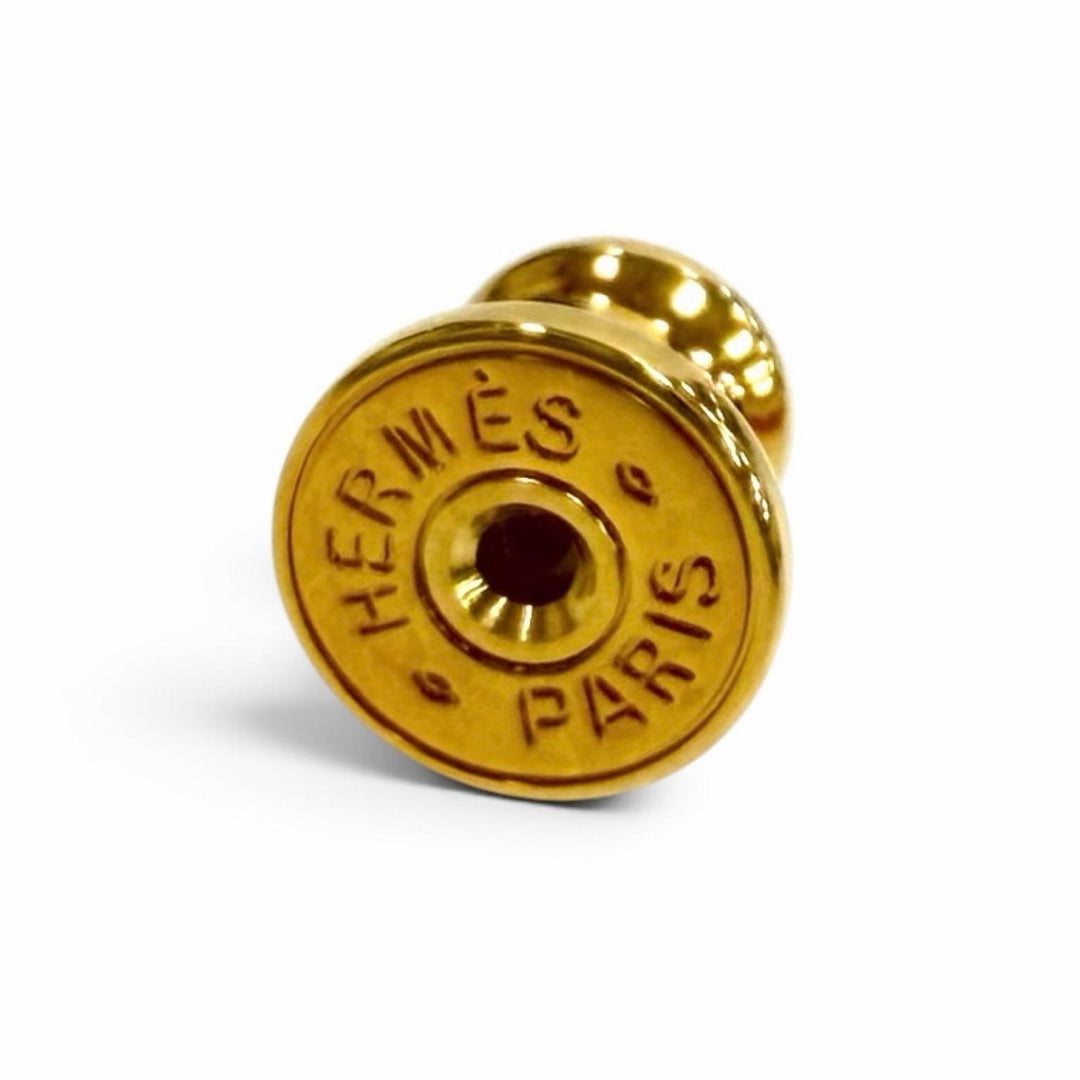 Excellent HERMES Pierce Pierce Mini Pop H H design gold Women