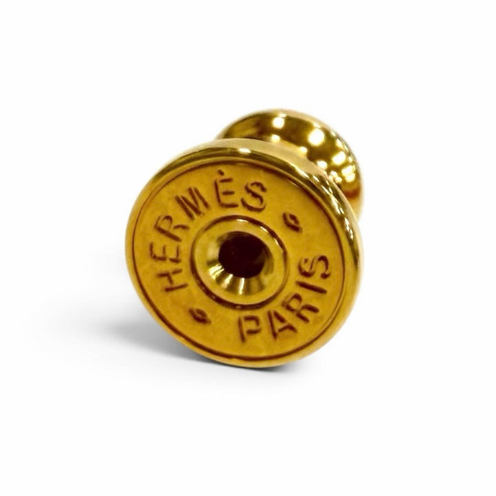 Excellent HERMES Pierce Pierce Mini Pop H H design gold Women
