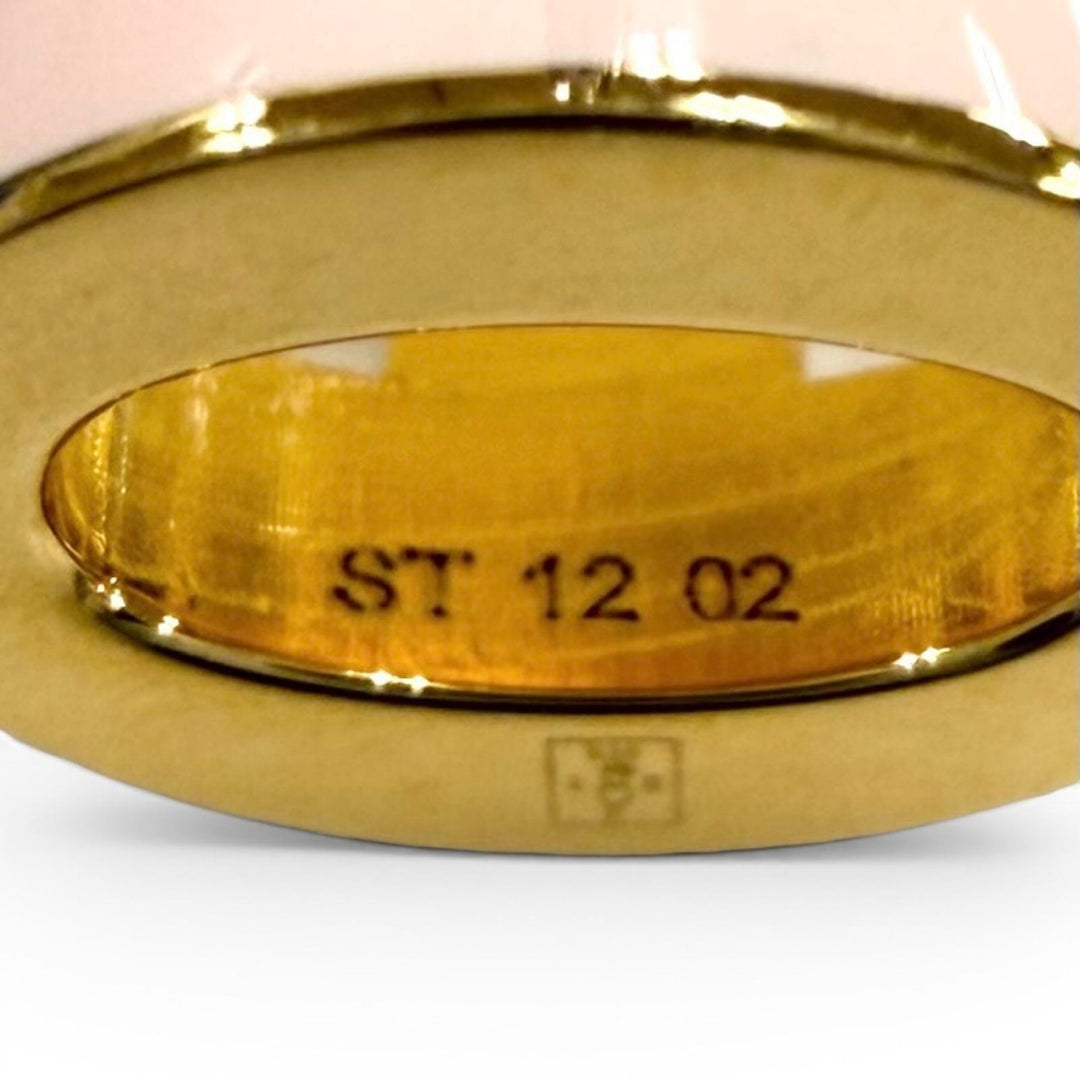 Excellent HERMES Pierce Pierce Mini Pop H H design gold Women