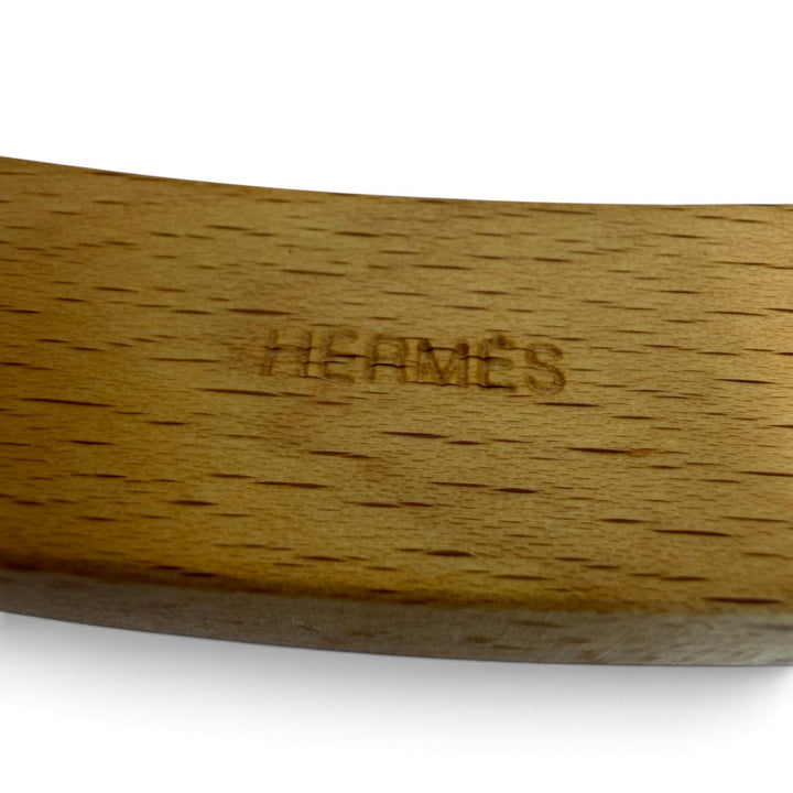 Excellent HERMES Spirit Current model rocking horse with strap natural