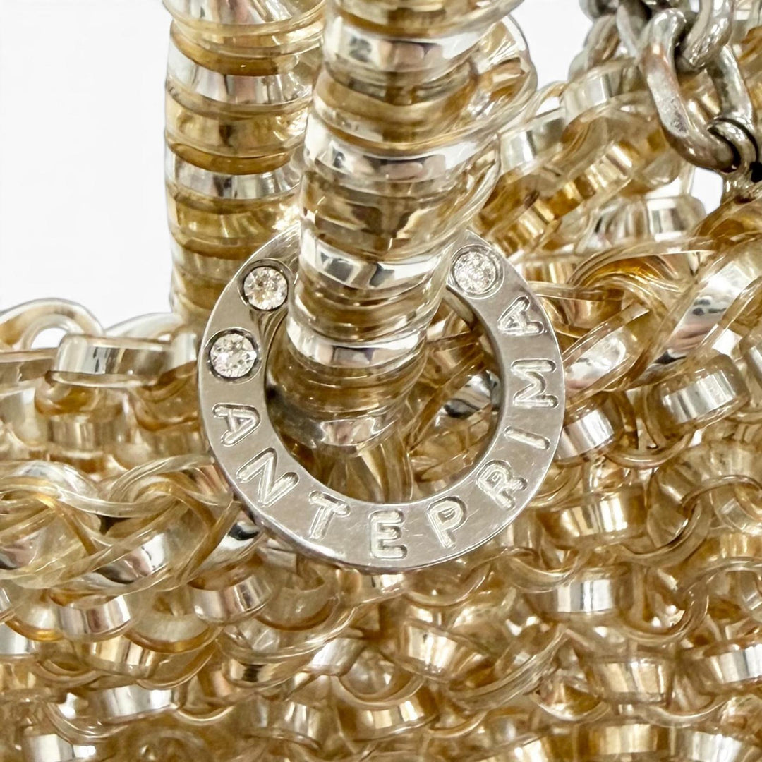 Excellent ANTEPRIMA Handbag Standard Miniatura Wire Chain Shoulder PB21F2045