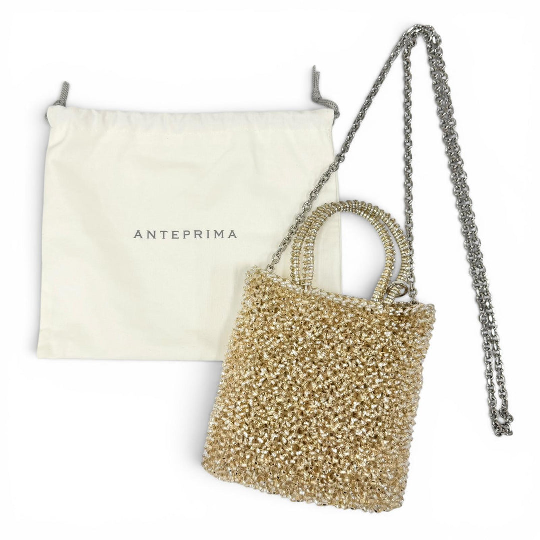 Excellent ANTEPRIMA Handbag Standard Miniatura Wire Chain Shoulder PB21F2045
