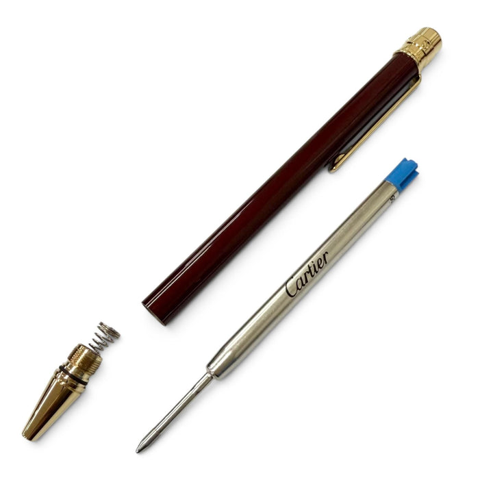 Excellent Cartier Ballpoint pen Santos de Cartier Twist type Bordeaux