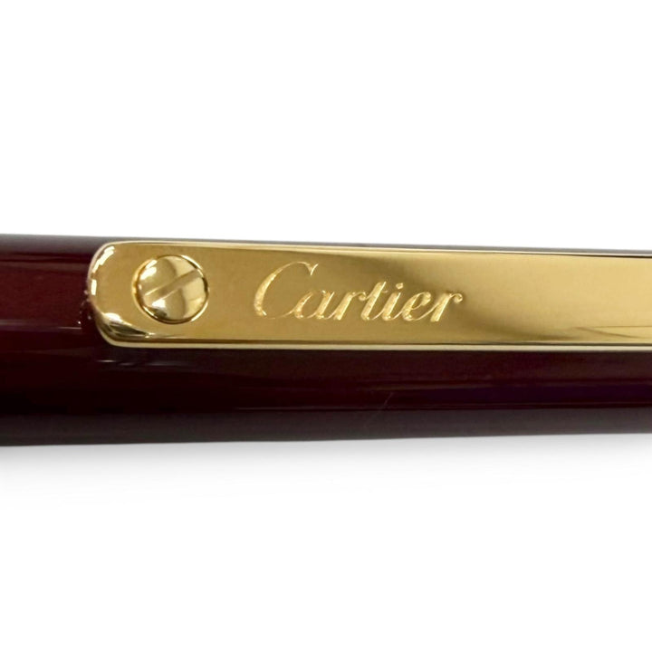 Excellent Cartier Ballpoint pen Santos de Cartier Twist type Bordeaux