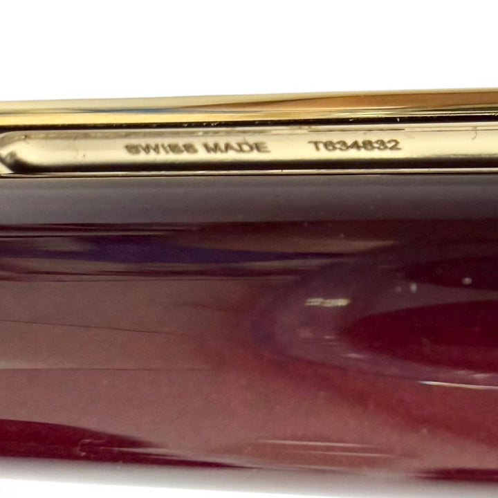 Excellent Cartier Ballpoint pen Santos de Cartier Twist type Bordeaux
