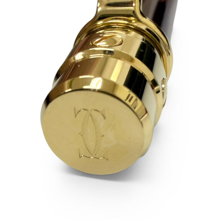 Excellent Cartier Ballpoint pen Santos de Cartier Twist type Bordeaux