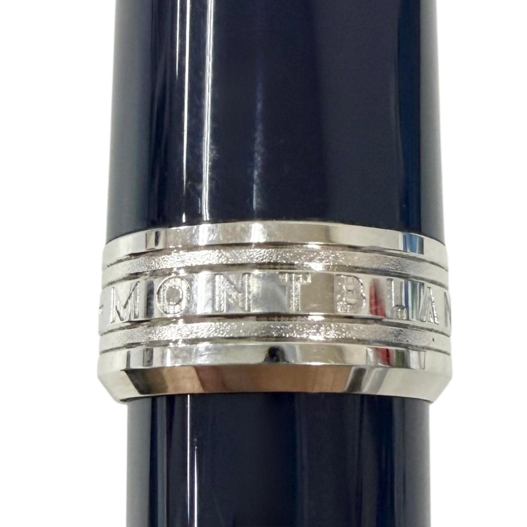 Great MONTBLANC Ballpoint pen Pix Collection White Star Twist Type Navy mens