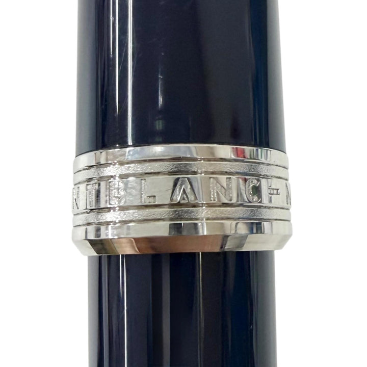 Great MONTBLANC Ballpoint pen Pix Collection White Star Twist Type Navy mens