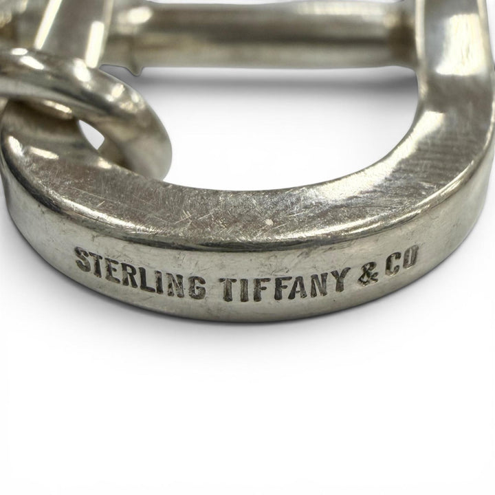 Great TIFFANY&Co. key ring 925 Silver Sterling Silver mens