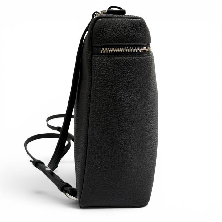 Excellent Loro Piana Extra Pocket Backpack Grained calfskin Leather FAN4041