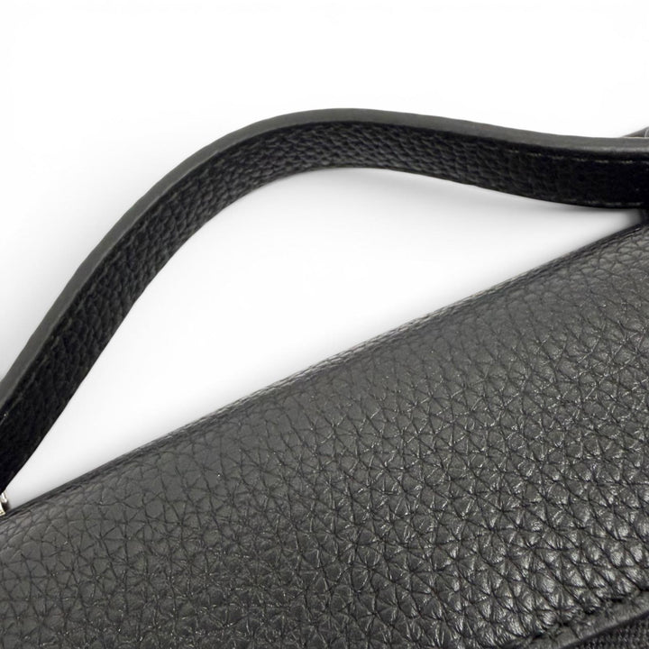 Excellent Loro Piana Extra Pocket Backpack Grained calfskin Leather FAN4041